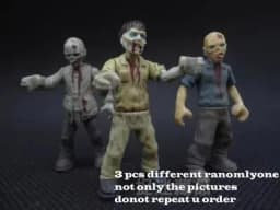 original high quality gift for boy collection toy zhuomicang scene diy zombie