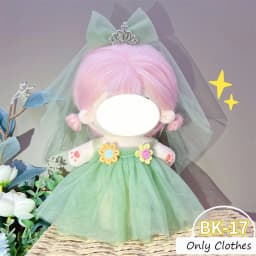 Cute Dres JK Uniform Clothes for 20cm Cotton Plush Cartoon DIY Doll Dress Up Clothing Skirt Suit Socks Toy Accessories Girl Gift