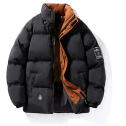 Winter Trend New Style Parkas for Men Casual All-match Thicken Cotton Jackets Stand Collar Comfortable Outerwear Fashion Warm