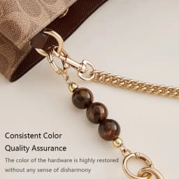 Bag Extension Chain For Coach Rowan21 Bag Decoration Chain Beaded Pendant Fashion Bag Chain Transformation Accessories