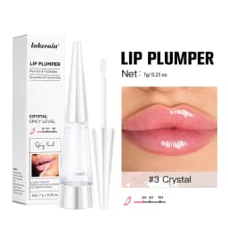 Lakerain Lip Plumper Moisturizing Lip Gloss Transparent Plump Lips Care Lip Stuffer Gift Korean Cosmetics
