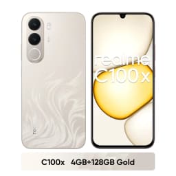 [New Launch] realme C100x Smartphone 8000mAh Battery 45W Charge 50MP AI Camera 6.8" 120Hz LCD Display IP64 NFC