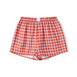 hirigin Women Y2k Gingham Boxer Shorts Stripes Button Elastic Waist Boxers Cute Mini Bloomers Plaid Loose Fit Boy Shorts