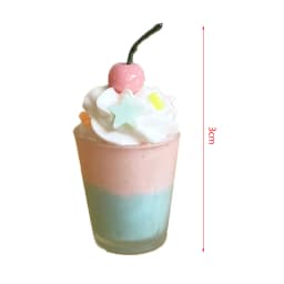 1/2pcs Drink Ice Cream Cups Cocktail Glass Model Pretend Play Mini Food Fit Play House Toy Doll Accessories Dollhouse Miniature