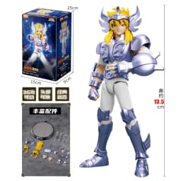 Original Anime Saint Seiya model kit toy Saint Seiya Phoenix Ikki Gemini Saga Shura Camus Action Figure Splicing Toy collect