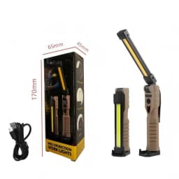 High Power Magnetic LED Light Bar 2026 New Portable USB Rechargeable Work Light 3 Modes IP66 Waterproof Emergency Power Bank