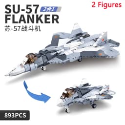 Military F/A-18E Super BumbleBee Strike Hornet Fighter Plane Building Blocks War Bricks Classic Model Educational Kids MOC Toys
