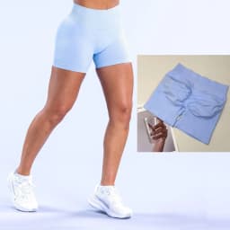 Quality Seamless Scrunch Push Up Gym Shorts Running Workout Shorts Female Yoga Leggings Women Hight Waist Sports Shorts