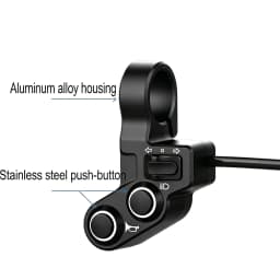 Torvian 7/8 inch Handlebar Motorcycle Switch Horn Turn Signals On/Off Horn Light Button Bike Motorcycle Scooter Switch