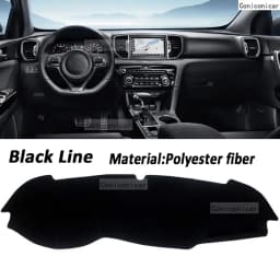 For KIA Sportage 4 2016 2017 2018 2019 2020 Car Dashboard Cover Mat Sun Shade Pad Carpet Mat Anti-UV Accessories Protective MATS