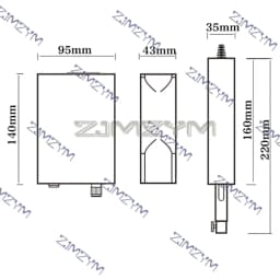 220V Electronic Hot Leather Edge Creaser Machine Brass Stamp Heater Grooving Iron Edge Sealing Tools Leathercraft Stamping 72W