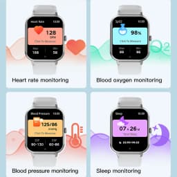 Dafit Luxury Men Smartwatch Wireless Call Smart Watch Fitness Clock Waterproof Sports Watches for Women IOS Android Phones 2026