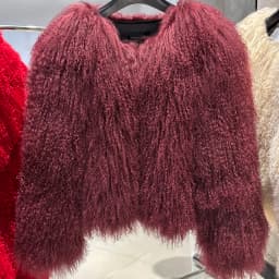 YOLOAgain Plus Size Dark Brown Mongolia Sheep Fur Jacket Women Real Fur Jacket Female Winter Warm Outerwear