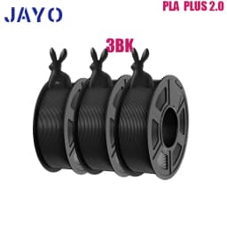 JAYO PETG/PLA Plus 2.0 3D Printer Filament 3 Rolls No Bubbles Smooth Multiple Colors 3D Filament Fit For FDM Printers 1 Roll/1.1