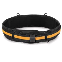 TOUGHBUILT TB-CT-41B Padded Work Belt With Heavy Duty Buckle Adjustable Size Strong Durable Tool Part