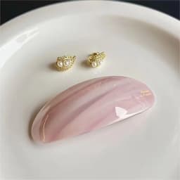 French Retro and Elegant Hair Clips - Retro Low Ponytail Clips, Oval-Shaped, Perfect for Both Casual and Formal Hairstyles