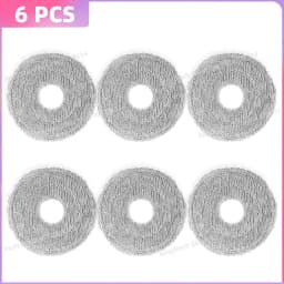 Fit For Conga 20090, Everybot Q9, Inic iX30 AI Ultra, 3i P10 Ultra, ILIFE T60s, Airbot X40 Ultra/X40 Master Brush Filter Bag Mop