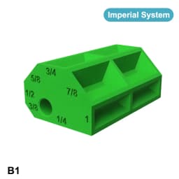 Multi-Size Parallel Marking Gauge Metric/imperial Plastic Carpentry Tool Precise Drawing Instrument For Wardrobe Cabinet Making