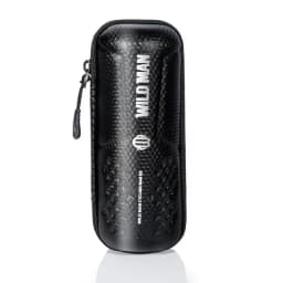 WILD MAN E3 Bicycle Bottle Cage Tool Case PU Hard Shell Zipper Storage Pouch Mesh Organizer Cycling Repair Bag Case Only