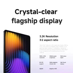 Xiaomi Pad 7 Global Version Snapdragon 7+ Gen 3 Octa-core CPU Tablet 8850mAh 13MP Camera 11.2" 3.2K Display 144Hz