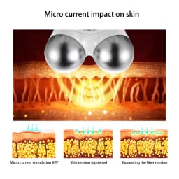 5 in 1 Microcurrent Facial Massager EMS Face Roller Device Skin Care Tool Skin Tightening Machine for Facial Skin Rejuvenation