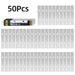 100/50/20/10Pcs Floor Tile Shovel Scraper Blade Replacement Refined Remove Stains Silver 100*18mm Accessories Ceramic Cleaning 