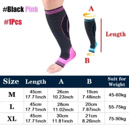 1Pcs Women Men Compression Calf Sleeve Support Suitable For Running Basketball Protection Calf Ankle Socks Open Toe Calf Socks