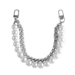 60cm Silver Gold Plated Acrylic Purse Chain Strap Handbag Handles Diy Purse Replacement Chain for Shoulder Bag Handbags Straps
