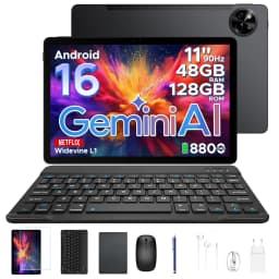 DOOGEE AORLYM P11 Tablet 48GB+128GB Gemini AI 11" Display 8800mAh Battery 13M+5MP UNISOC T7250 Widevine L1 Android 16 Smart Pad
