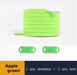 Elastic Shoe Laces Buckle Lock No Tie Shoelaces Sneakers Flat Woven Shoelace without Ties Kids Adult Rubber Bands for Shoes