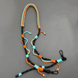 Bag Strap Multifunction Adjustable Hand Woven Paracord Crossbody Strap Outdoor Travel Camping Camera Phone Lanyard Accessories