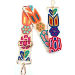 Vintage Style DIY Embroidery Shoulder Strap Multi-purpose Fashion Handbag Accessory Adjustable Comfortable Purse Strap