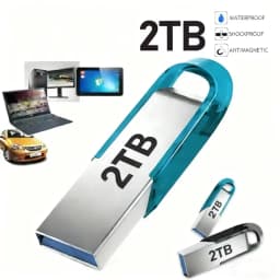 Lenovo 2TB USB 3.2 Flash Drives High Speed Metal Pendrive 1TB 512GB 256GB Pen Drives USB Memory Stick For Car Phone Computer PS5