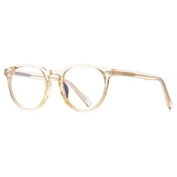 VKYEE Round Small Frame Simple Fashion Design Women's Anti-blue Light Glasses Customizable Prescription Photochromic Glasses