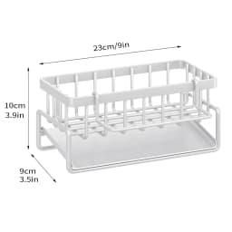 Kitchen Sink Drain Rack Organizer Sponge Storage Faucet Holder Soap Drainer Dishcloth Towel Rack Kitchen Sink Organizer