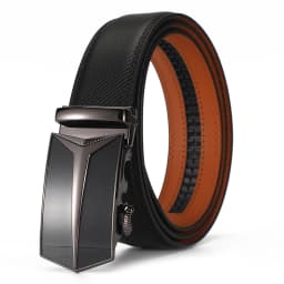 Men Leather Belt Alloy Automatic Buckle Male Belt Man Fashion Belts Genuine Leather Luxury Belts for Men Business Designer Blue