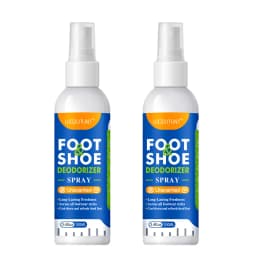 100ml Foot Shoes Deodorizer Spray Lemon Perfume Feet Shock Odor Nemesis Deodorant Removal Antibacterial Refresh Stink Freshener