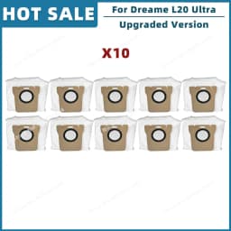 Compatible For Dreame Bot L20 Ultra / L30 Ultra Replacement Parts Accessories Main Side Brush Hepa Filter Mop Dust Bag
