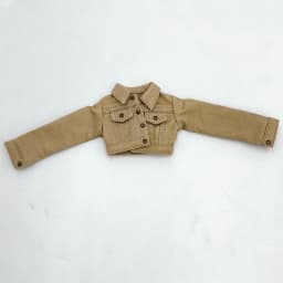 For Blythe Doll Jeans Coat for Ob24 Ob22 Azone Dolls Clothes Denim Jacket