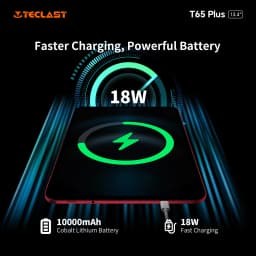 Teclast T65 Plus Tablet 2025 13.4 inch 120Hz 8GB 256GB Helio G99 13MP Camera 10000mAh Battery Android 15 Tablets Cellular Verion