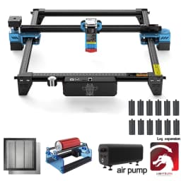 TwoTrees Laser Engraver CNC Router TTS-10/TTS-55 Pro 40W/80W Metal Laser Engraving Cutting Machine With Wifi Offline Control