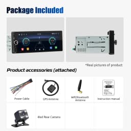 ESSGOO Android 14 Car Radio Wireless Carplay Auto 2G 32G Universal Car Multimedia Player Autoradio HD Touch Screen FM Bluetooh