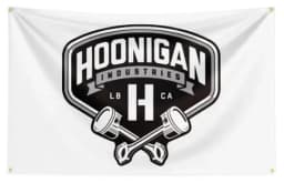 FLAGDOM 90x150cm 3X5FT HNGs Racing Car Flag Polyester Printed Racing Car Banner For Decor