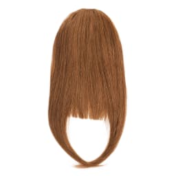 Human Hair Bangs Clip-In Hair Extension for Women 8inch 20g Front 3 clips in Straight Remy Natural Human Hair Fringe All Colors