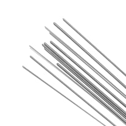2pcs/Box Beaded Needles with Steel Long Needles Side Threaded Hooks and Beads for DIY Handmade Jewelry Beading Tools Supplies
