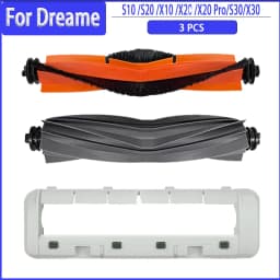 Main Brush Cover for Dreame L10S Pro / L10S Ultra / S10 / X10 / S20 / X20 / X30 / S30 / X40 / X40 Pro / X40 Ultra Robot Vacuum C