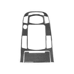 For Audi A4 B8 A5 Q5 2009-2018 Interior Accessories Carbon Fiber Car Console Gear Shift Panel Decoration Cover Trim Sticker