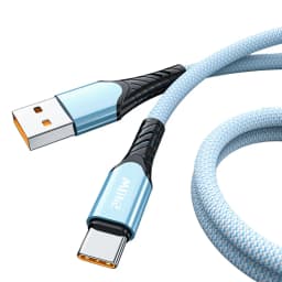 NNBILI 240W 5A Fast Charge USB A to Type C Quick Charge Cable For Samsung S26 Realme Xiaomi Huawei OPPO OnePlus Phone Data Cable