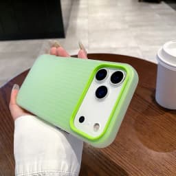 Stripe Corrugated Pattern Matte Translucent Phone Case For iPhone 18 17 16E 15 14 13 12 Pro Max Frosted Shockproof Armor Cover