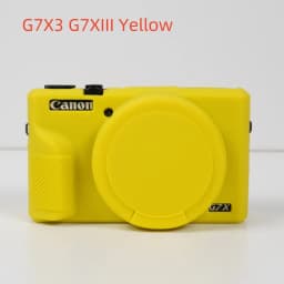 For SX740 HS Digital Camera Case Silicone Cover For Canon G7X Mark II III G7X2 G7X3 SX730 SX740HS Soft Protector Bag